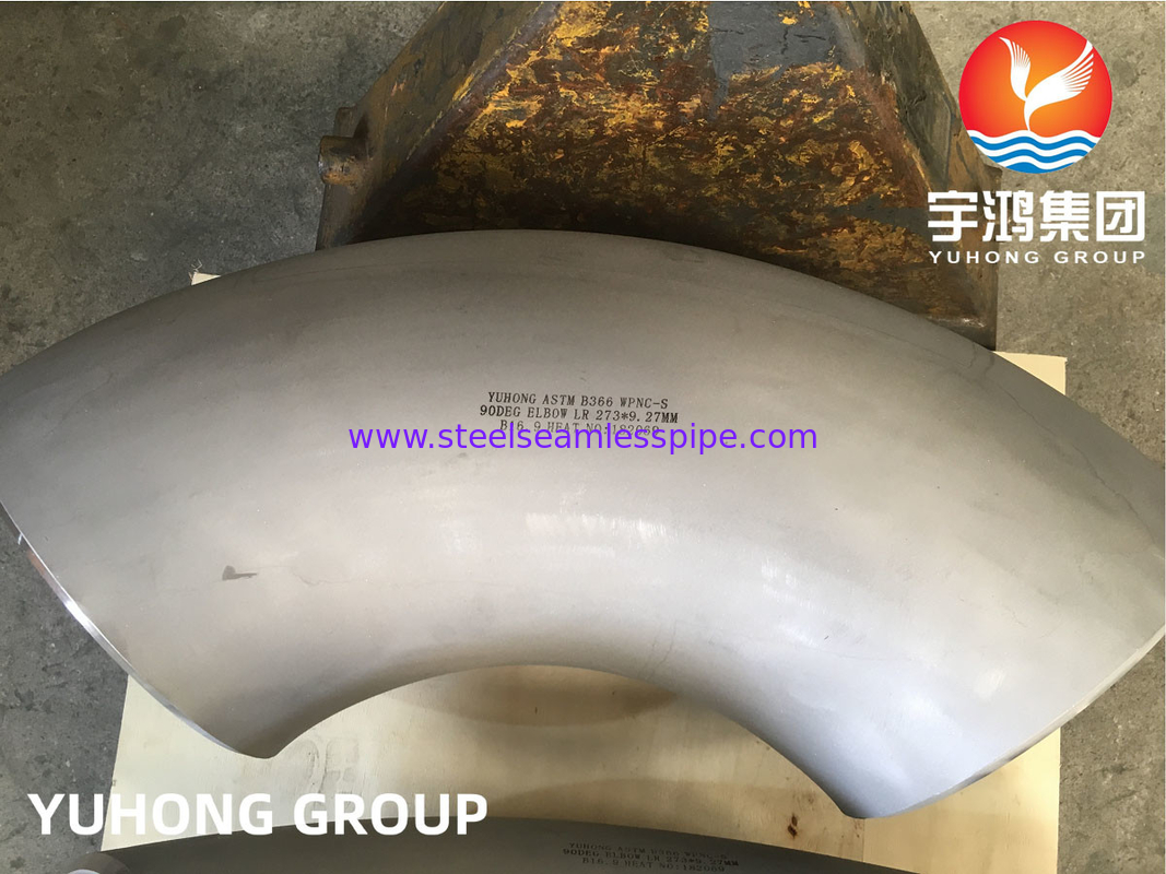 ASTM B366 UNS N04400, Monel 400 Butt Weld Nikel Alaşımlı Çelik boru armatürleri, dirsekler, redüktörler