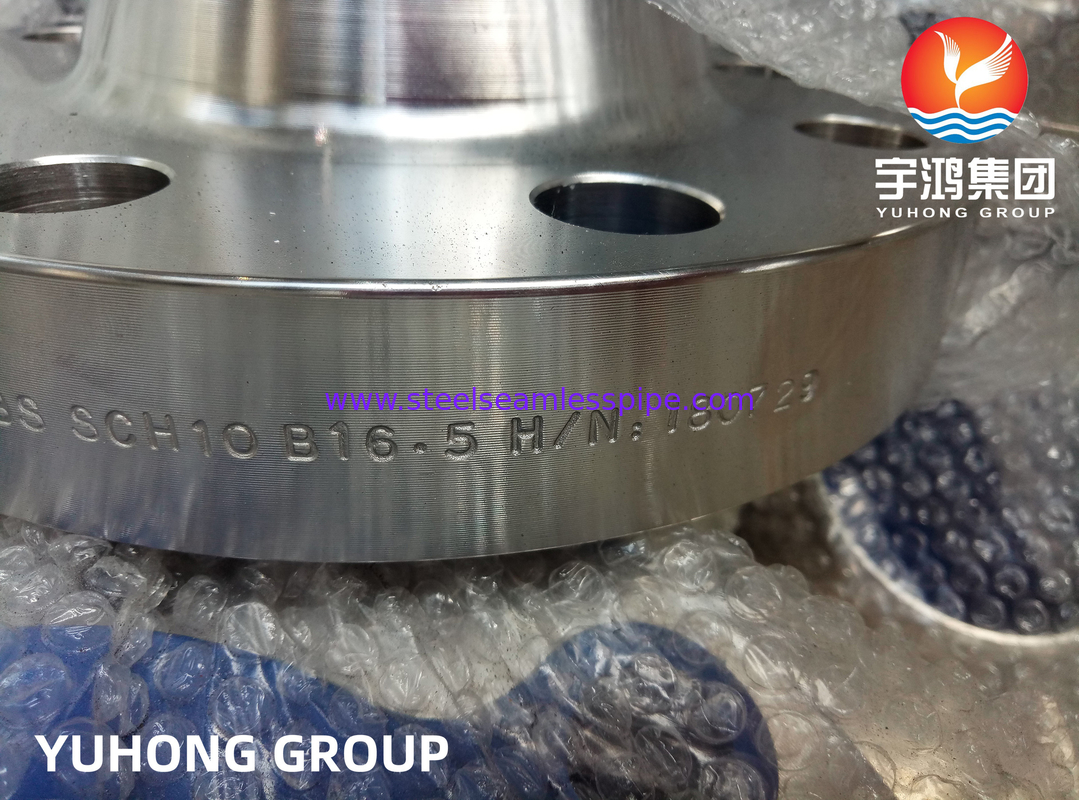 ASTM A182 F347, UNS S34700 Paslanmaz Çelik Kaynak Boynuz Flange, Yükseltilmiş Yüz, ASME B16.5