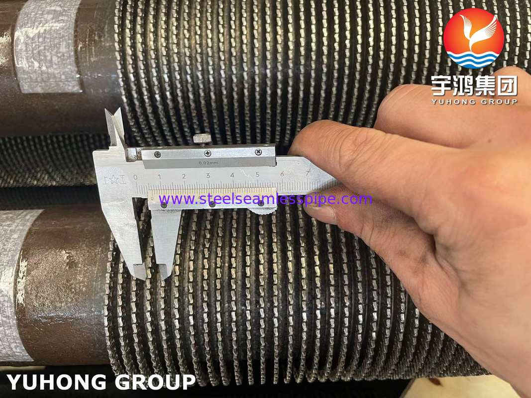 ASTM A335 Gr. P9 Alaşımlı Çelik HFW Isı Değiştiricisi Fin Tube