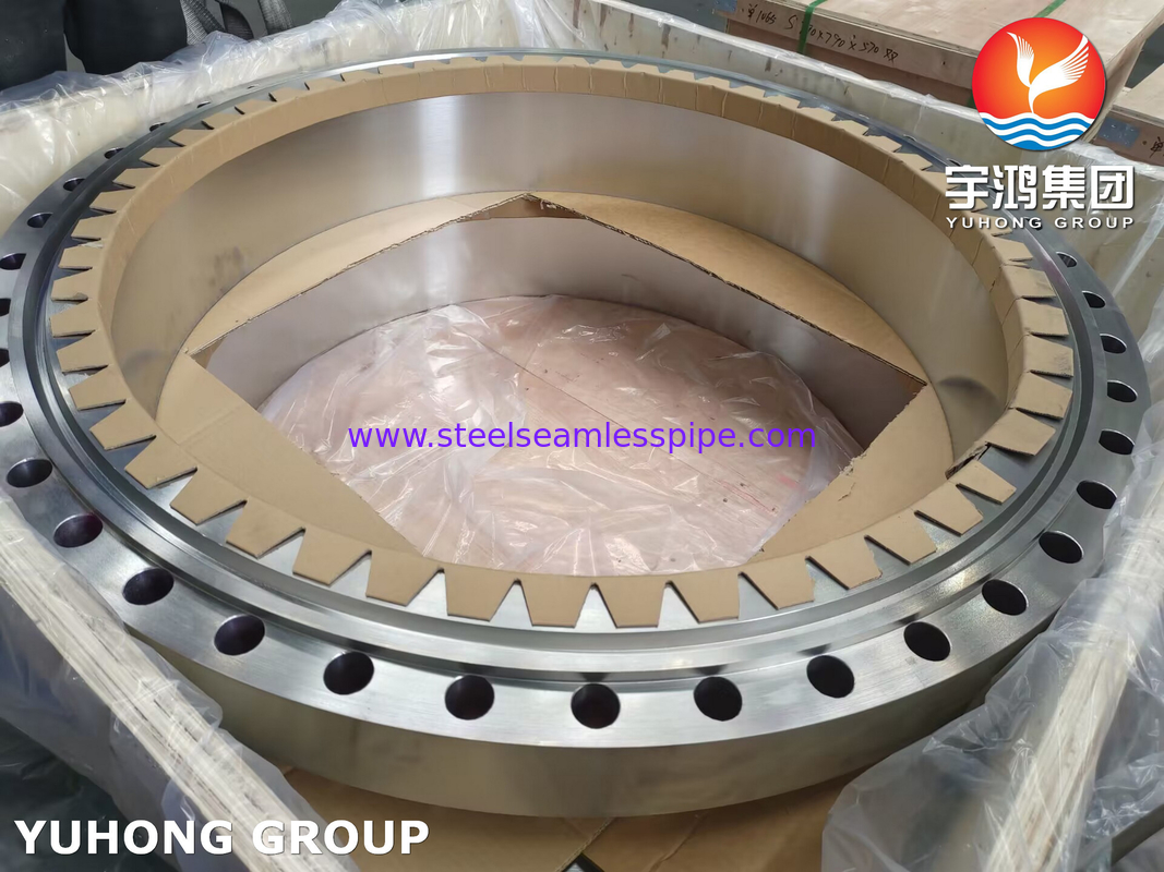Paslanmaz Çelik Flanges ASTM A182 F310, UNS S31000 Weld Neck RTJ Flange B16.5