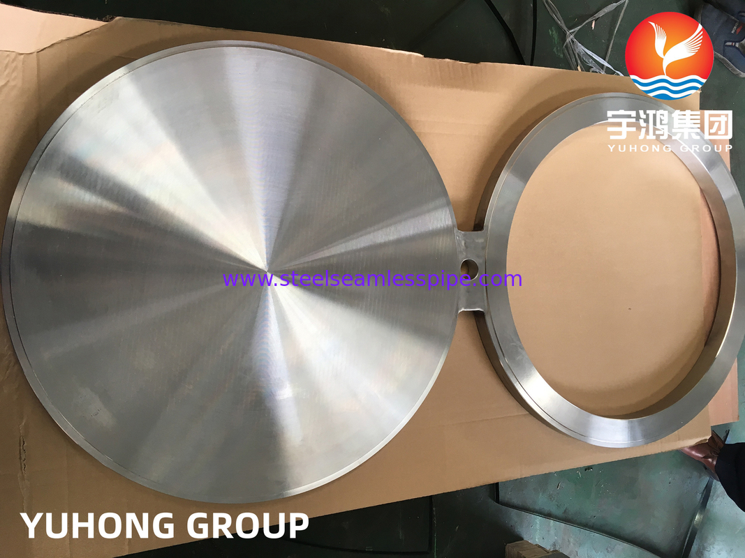 ASTM A182/ASTM A240 F316L/SS316L Kör Gözlük, Boru Hattı için 8 Şekil FLANŞ B16.48