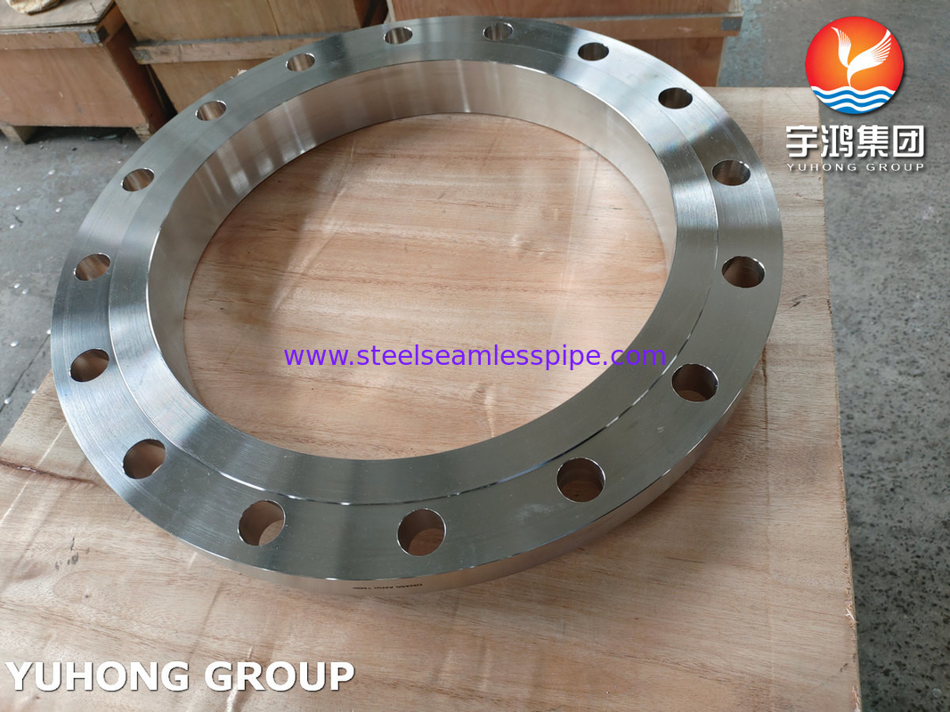 Su Arıtma, ASTM A182 F904L, N08904 Paslanmaz Çelik Slip On Flange, Yükseltilmiş Yüz, B16.5