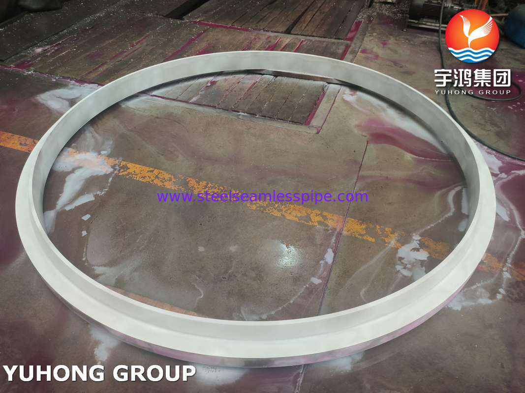 ASTM A182 F321 (UNS S32100) Kalınlaştırılmış Paslanmaz Çelik Kaynak Boynuz Flange, Yükseltilmiş Yüz