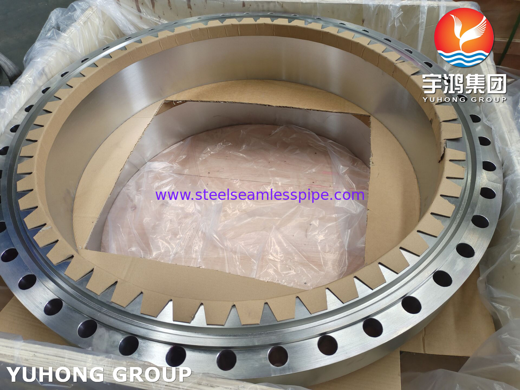 Paslanmaz çelik kaynak boyun RTJ Flange ASME B16.5 ASTM A182 F310 WNRTJ Flange