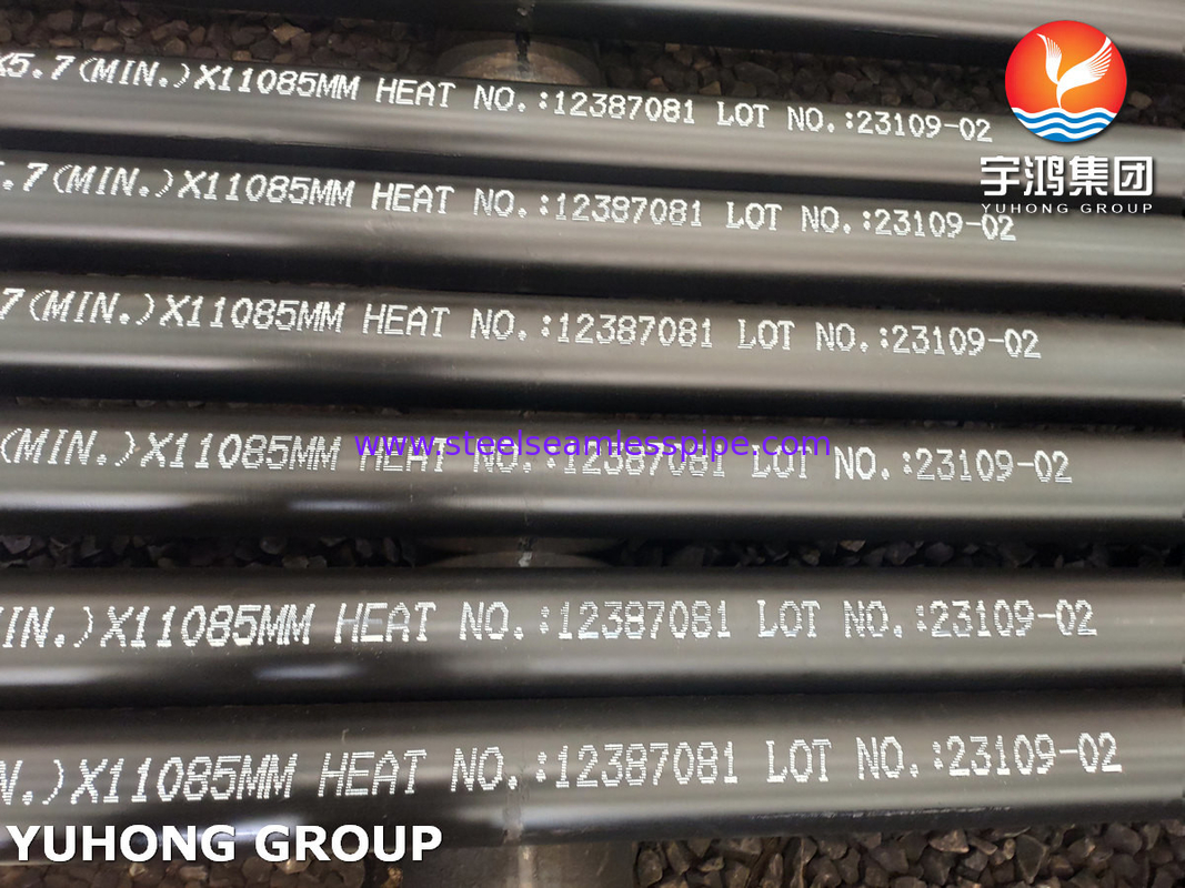 ASME SA213 T9 T11 T22 T91 Ateşli fırın borusu için alaşımlı çelik dikişsiz boru