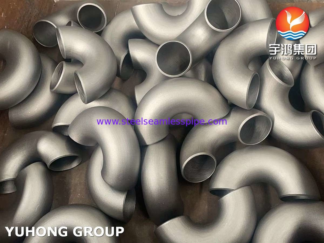 Paslanmaz / Dupleks Çelik Buttweld Fitting 180 Derece Dönüş Dirseği ASME B16.9