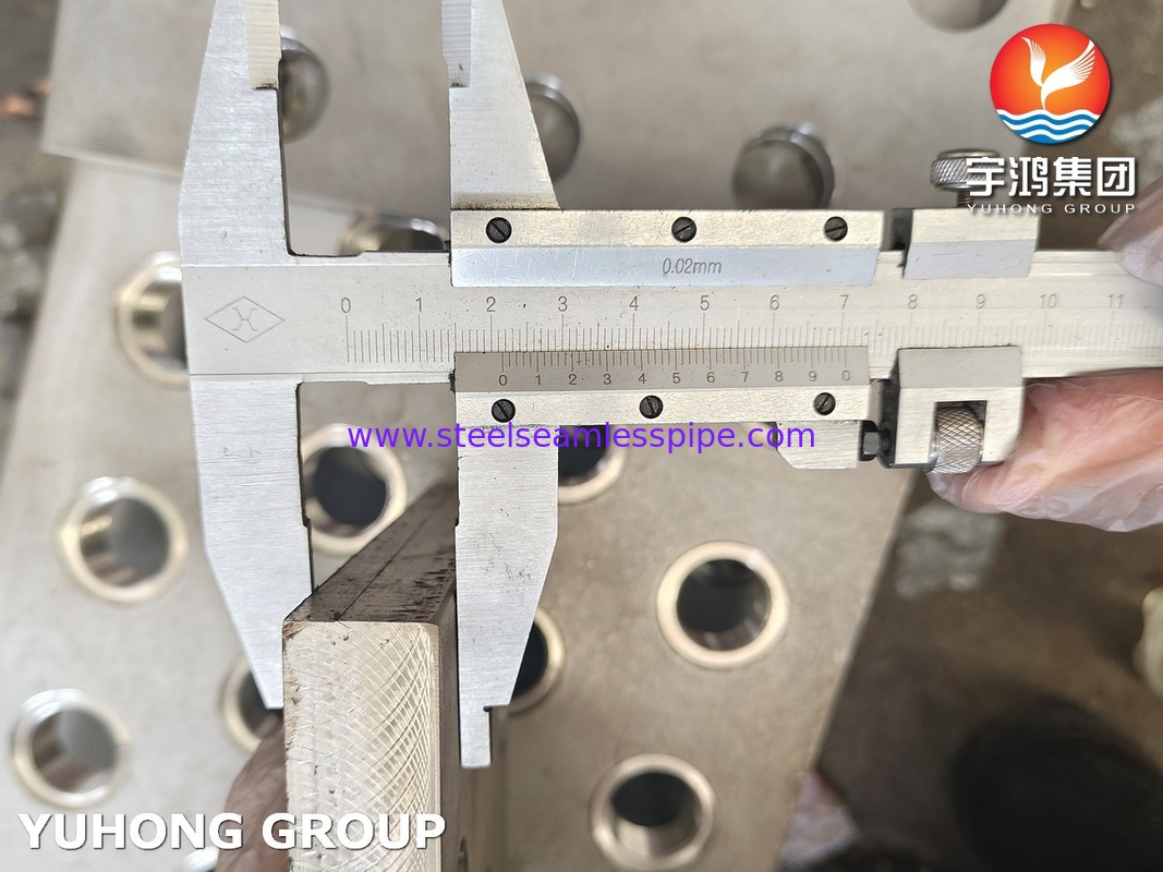 Basınç ve sıcaklık yönetimi için ASTM A240 TP304 boru plağı ve destek plağı