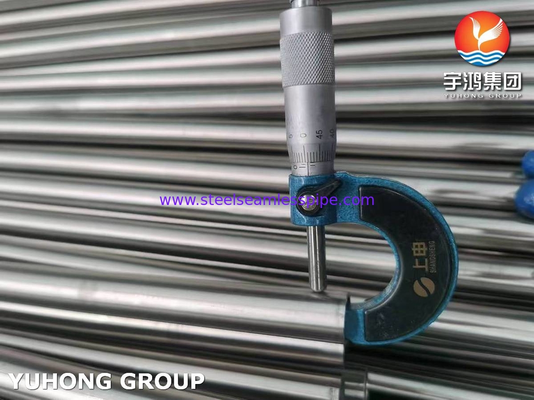 ASTM A249 TP316L BA Boiler ve Isı Değiştiricisi için Paslanmaz Çelik Kaynaklı Tüp