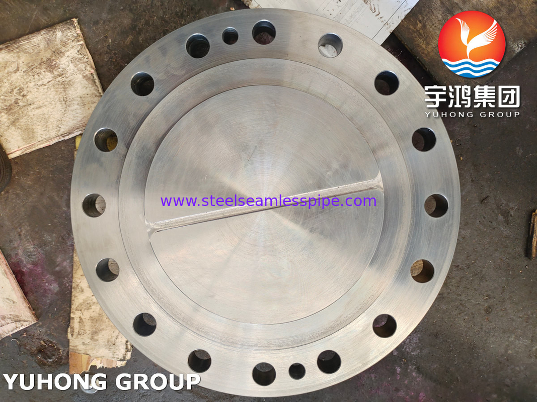 ASTM SA266 Gr2N Kanal Kapak Flange ve Isı Değiştiricisinde Kullanılan Kabuk Yan Flange
