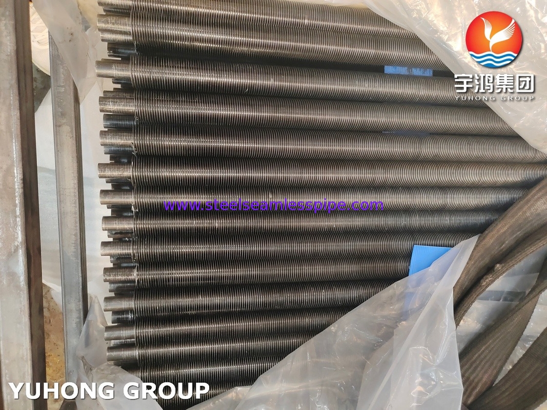 ASTM A179 Karbon Çelik Dikişsiz Tüp Alüminyum Fin G Tipi Fin Tüp HRSG Sistemi için