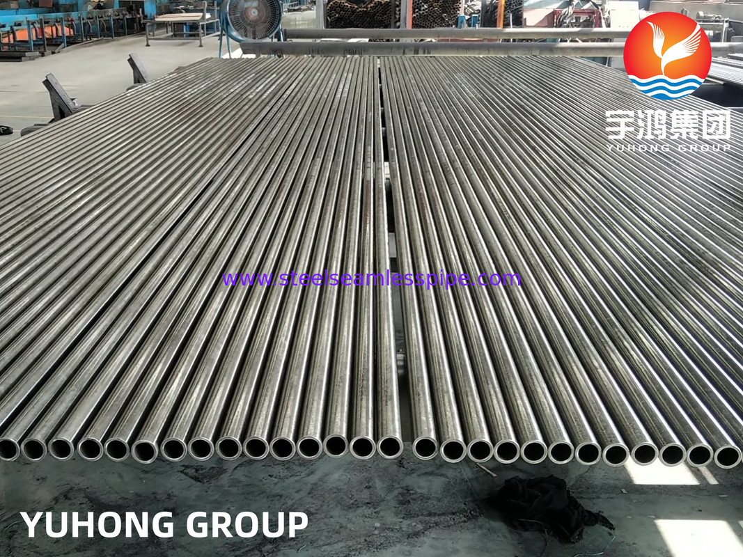 ASME SA214/SA214M-2019 Sıcaklık Değiştiricisi Blowdown Drun Heater için Karbon Çelik Kaynaklı Tüp
