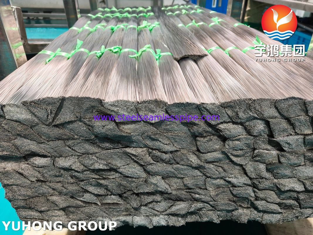 Tıbbi Aletler İçin SUS304 Parlak Tavlanmış Paslanmaz Çelik Kılcal Borular ISO9626