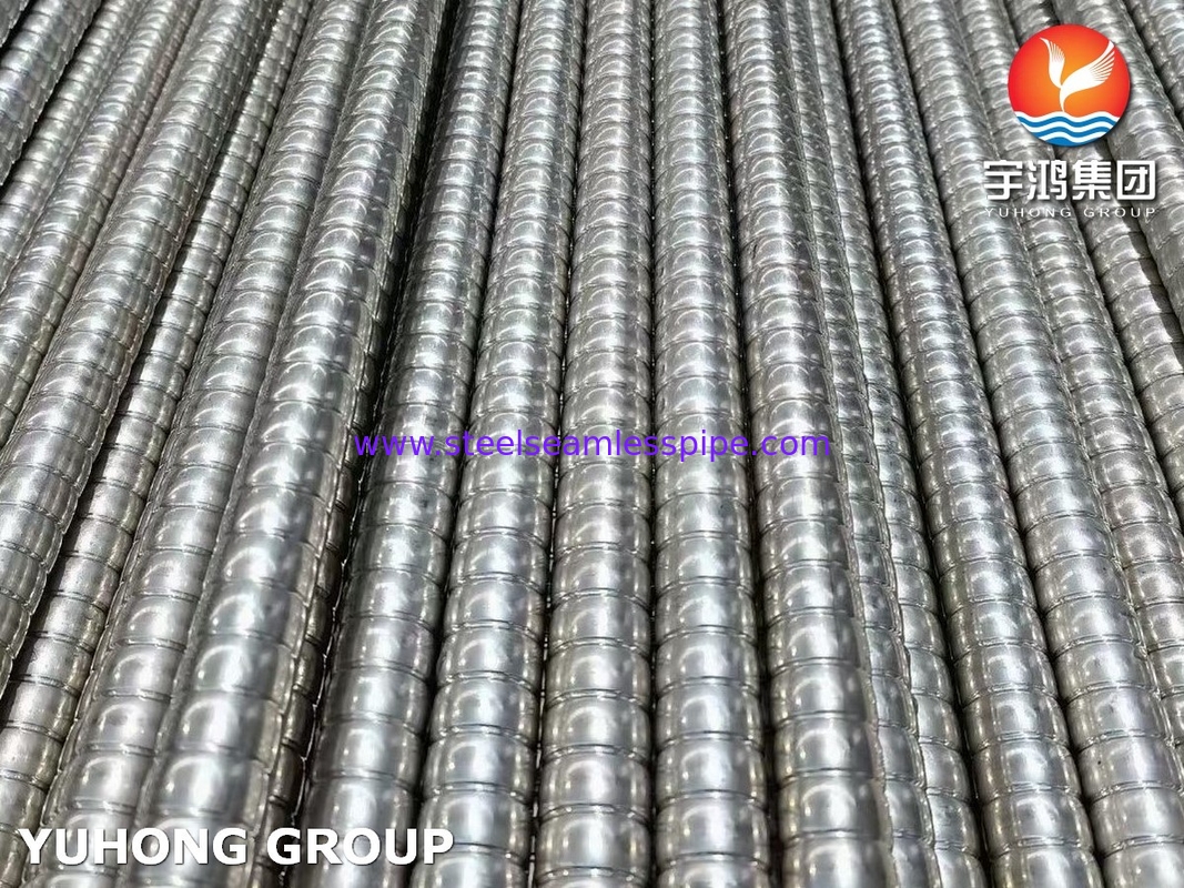 ASME SA312 / ASTM A312 TP310S Sıcaklık Değiştiricisi için Gürültülü Fin Tüp