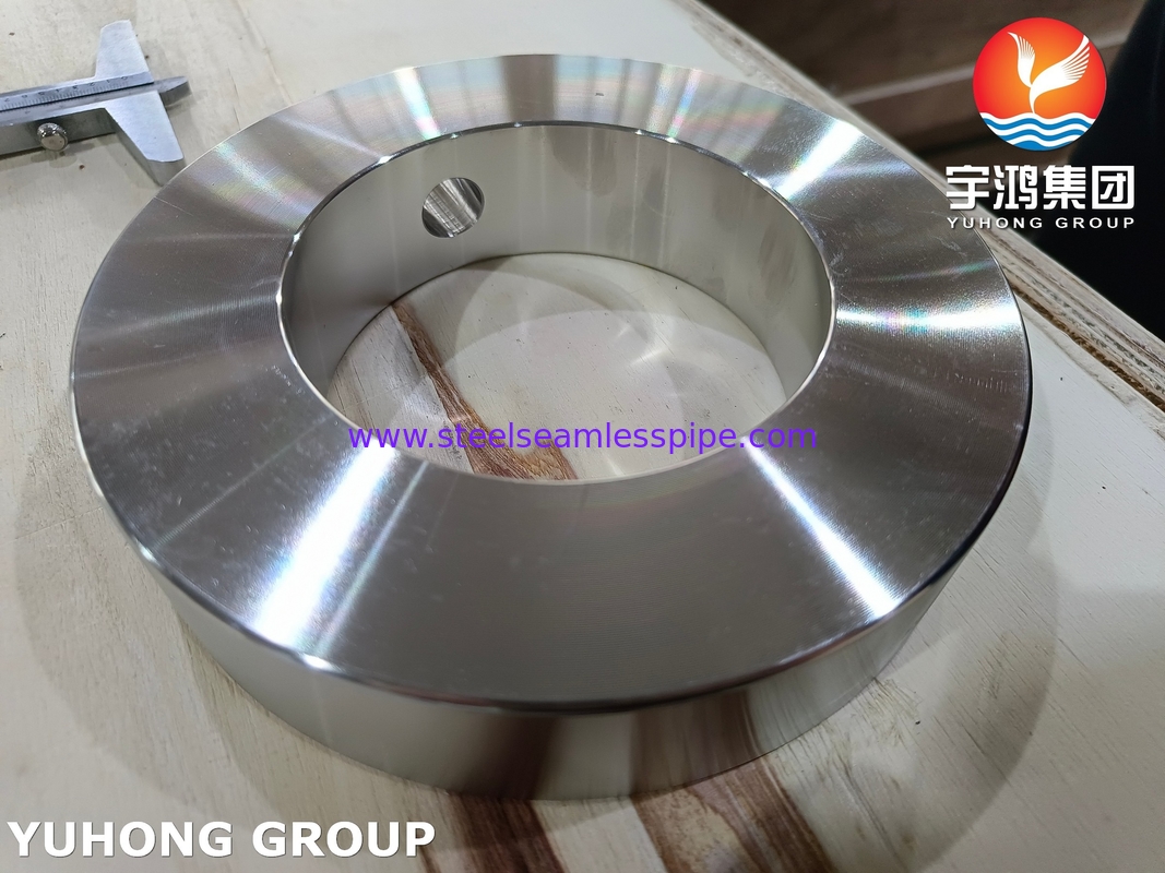 ASTM A182 F55 / UNS S32760 Çifte Çelik Ayar ASME B16.5 Kanama Halkası Damla Halkası
