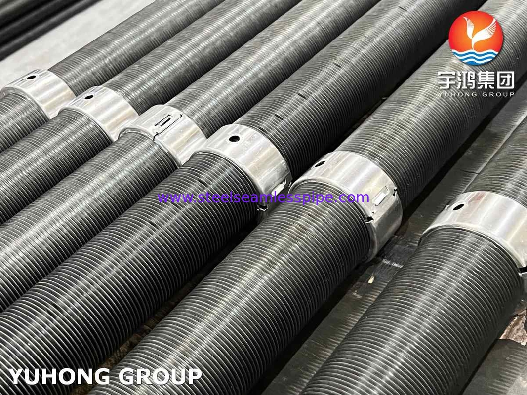 ASTM A179 Karbon Çelik Fin Tube Alüminyum G Fin Tip Kuru Soğutma Kulesi