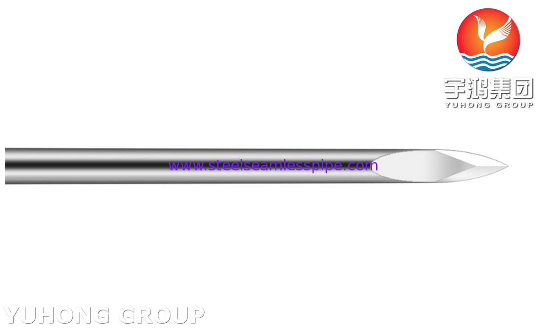 28G 0.36*23.5MM, SUS304 Kan Lançeti, Kan Toplama için Tıbbi İğne Tüpü ISO9626