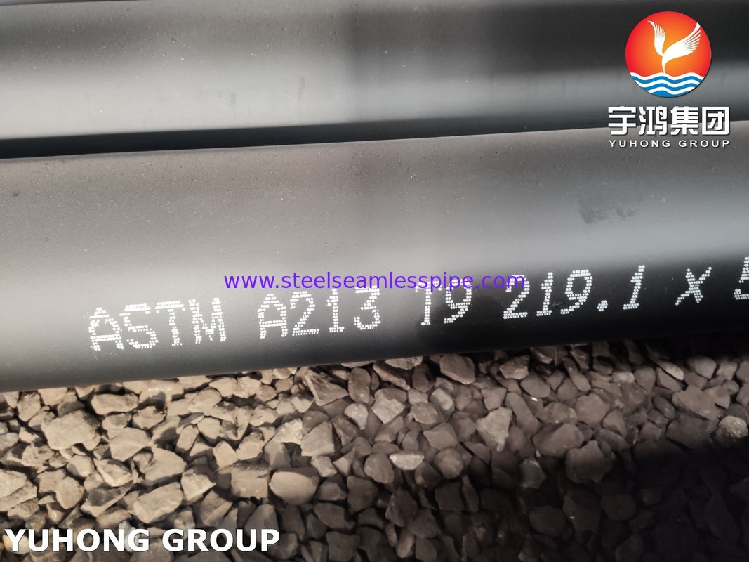 ASME SA213 / ASTM A213 T9 Boiler Süper Isıtma ve Isı Değiştiricisi için Alaşımlı Çelik Tüp