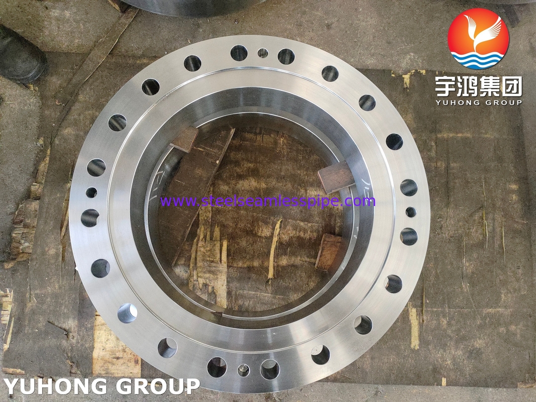 ASME SA336 F11 CL2 Alaşımlı Çelik Kalıplamalar Basınçlı Gemi Flange Tube Side Flange