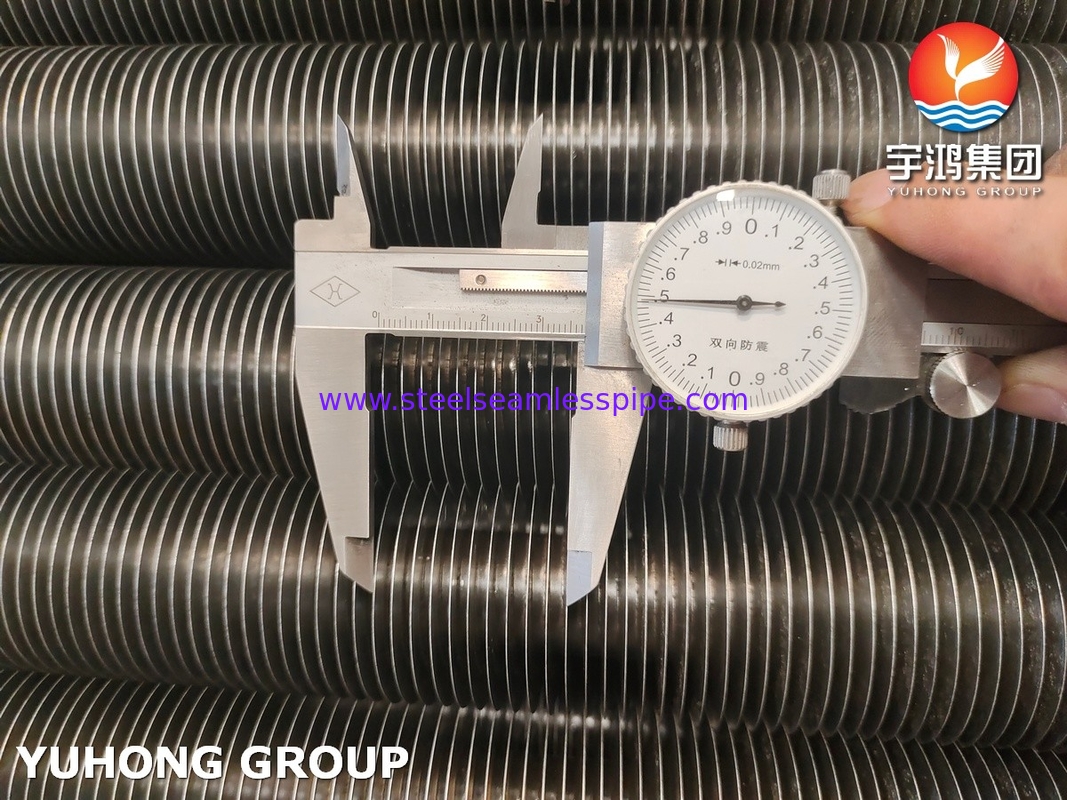 ASME SA179 Alüminyum 1060 G-Typ Fin, Kondansör, Soğutma Sistemi için gömülü Fin Tube