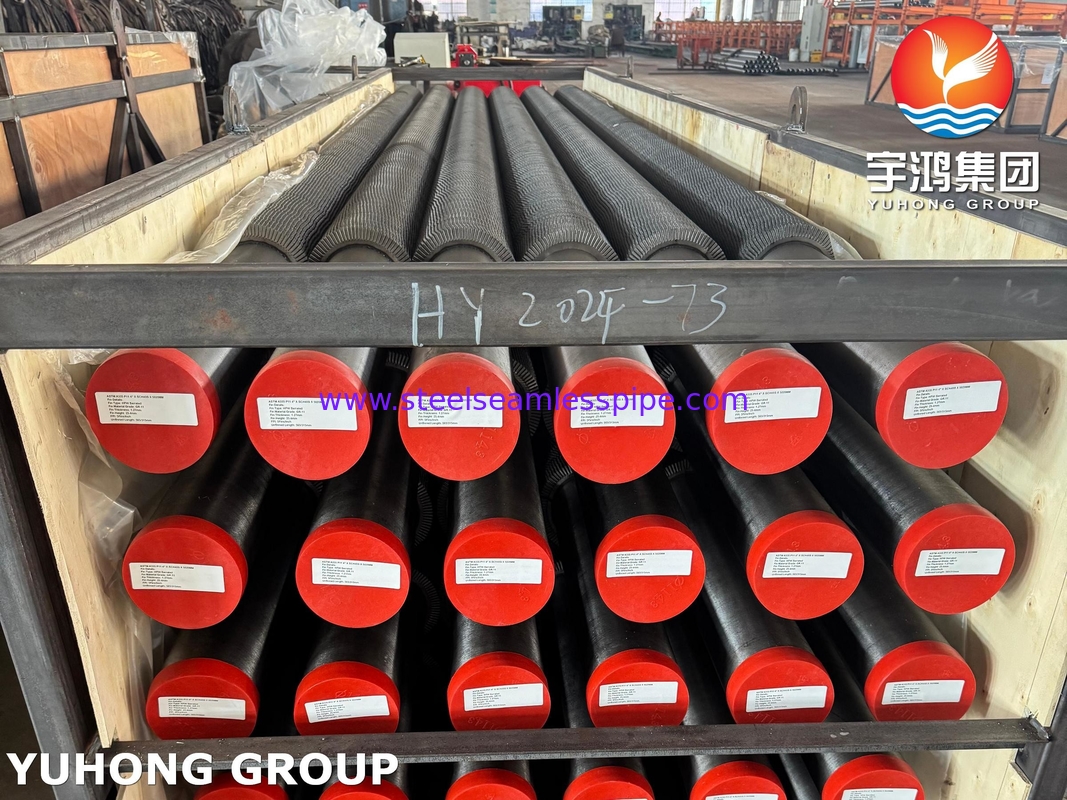 ASTM A335 P11 Alaşımlı Çelik Yüksek Frekanslı Kaydırma HRSG ve Kazan için Serrated Fin Tube