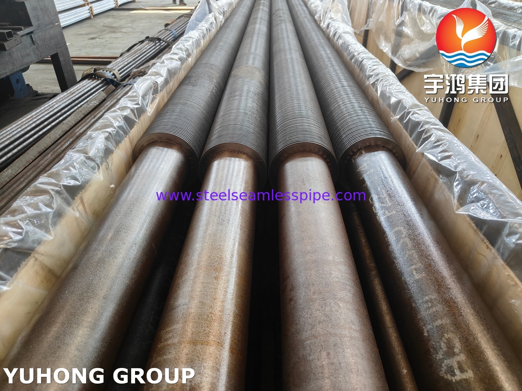 ASTM A335 P22 11-13CR HFW Fin Tube ile Alloy Çelik Dikişsiz Tüp