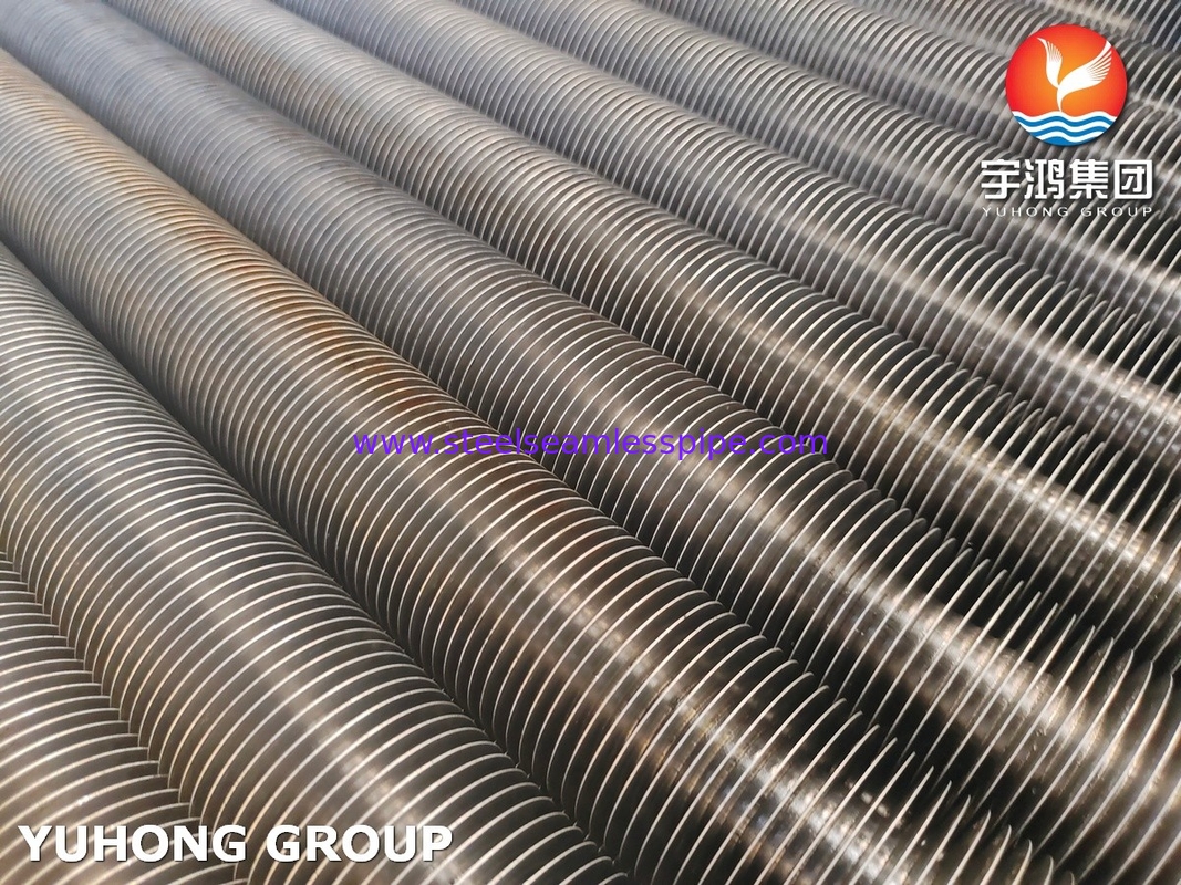 ASTM A179 Alüminyum Karbon Çelik Isı Değiştiricisi ve Soğutma Sistemi İçin Karıştırılmış Fin Tüp