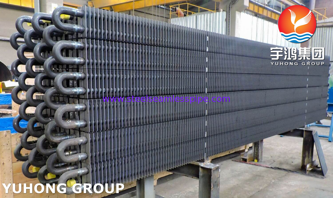 Karbon çelik H Tipi ve Çift H Tipi Fin Tube ASTM A179 / ASME SA179