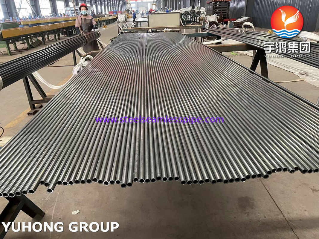 Paslanmaz çelik dikişsiz tüp a268 405 tp409 tp410 tp430 tp439 Parlak kızartılmış ısı değiştiricisi Isıtma Uygulama