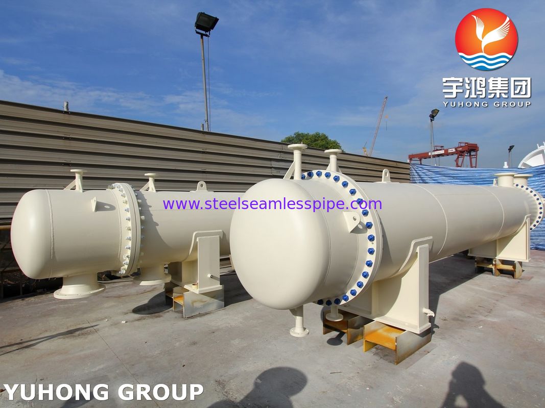 316L Yüzer Başlı Isı Eşanjörü AES Tipi ASME Bölüm VIII Kısım 1