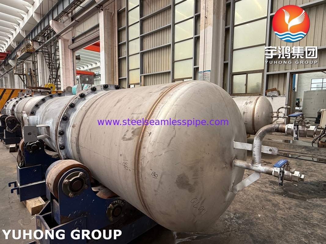 T22 Gaz-gaz ısı değiştiricileri BEP Tipi ASME VIII Bölümü 2 Sınıf 2