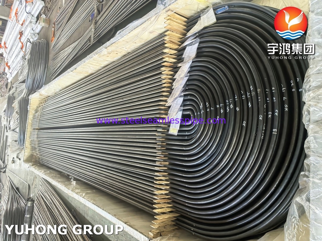 Paslanmaz Çelik Isı Değiştiricisi U Bend Tube A213/SA213 TP304L Bright Annealed BA Seamless Grade TP304L / UNS S30403