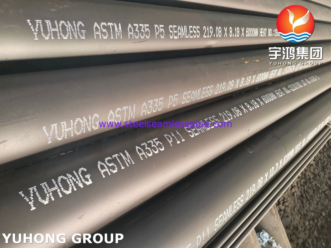 ASTM A335 P11 P22 ALLOY STEEL SEAMLESS PIPE SCH80 SCH40 KARA REKOR YÜZELİĞİ MÜSAHİP OLUŞTURULAN DİZLER