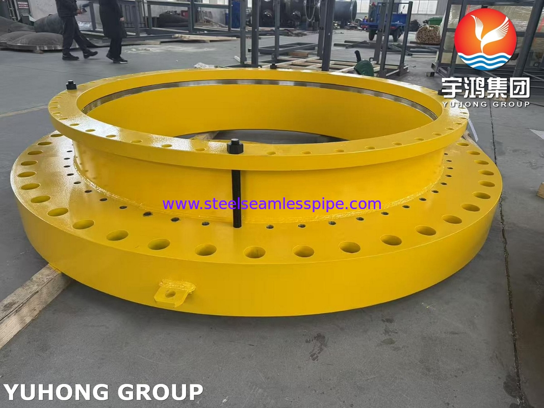 SA266 GR2 Kabon Çelik Shell & Tube Değiştiricileri için Hidrolik Test Aygıtı, NACE MR0175 Uyumlu