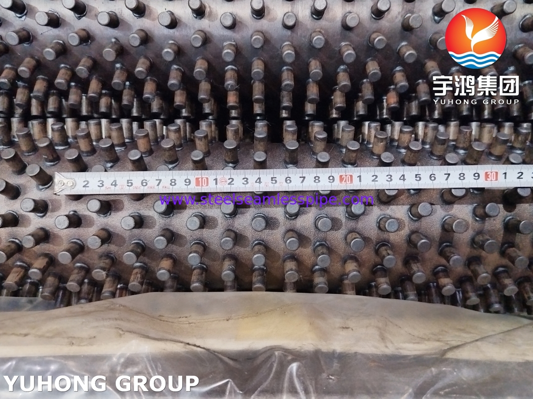 ASTM A335 Gr P5 Rafinasyon Isıtma Fırını için Alaşımlı Çelik Pürüzlü Fırınlı Tüp