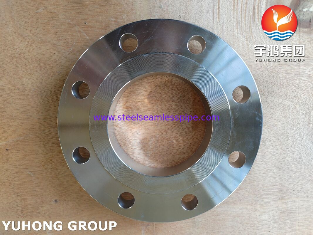 ASTM A182 F904L Slip-On Raised Face Stainless Steel Flange High Molybdenum Super Austenitic for Chemical & Oil & Gas Equipment