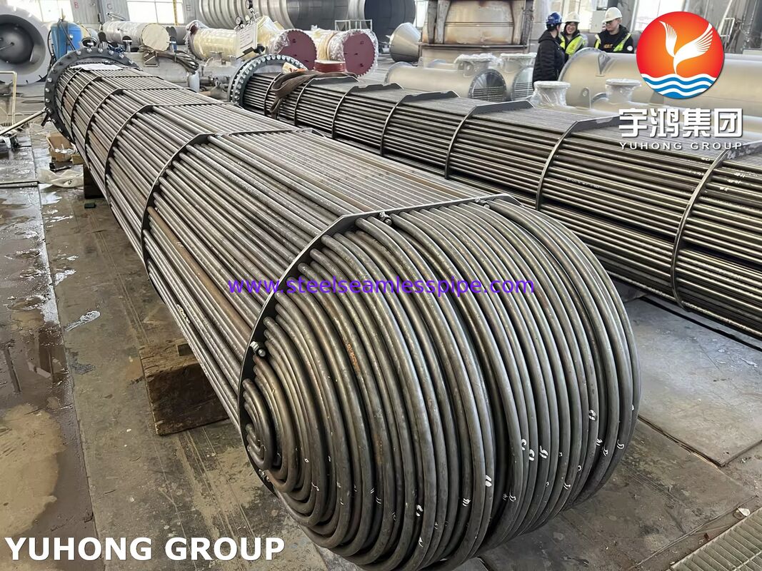 Sıcaklık Değiştiricisi Tüp Paketi SA350 LF2 CL1 Tüp Çubuğu SA334 Gr.6 U Bend Tüp