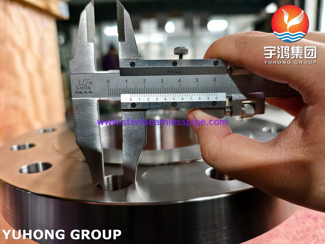 ASTM B564 N04400 Monel 400 Nikel Alaşımlı Çelik Kapatılmış Kör Yükseltilmiş Yüz Flanş