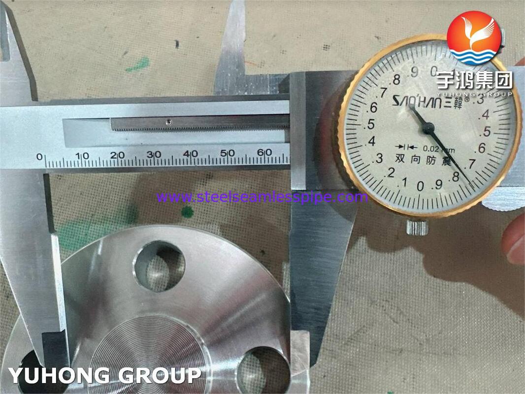 ASTM A182 F53 Dubleks Paslanmaz Çelik Dövme Kör Yükseltilmiş Yüz Flanşı B16.5