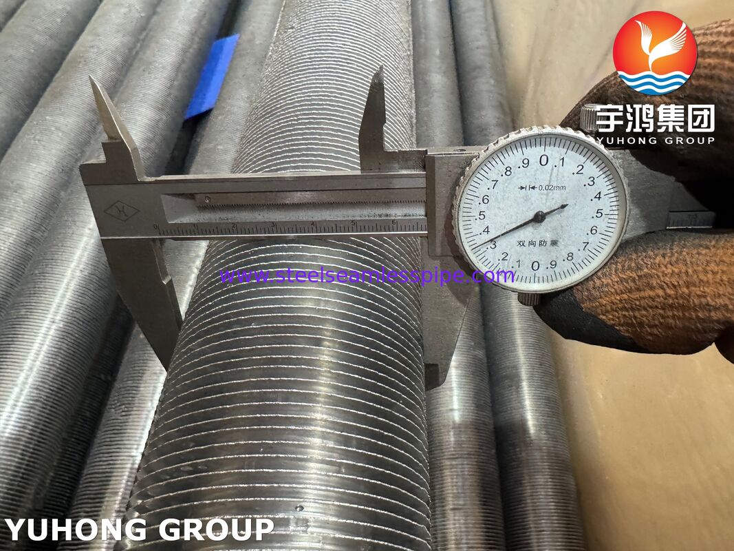 Sıcaklık Değiştiricileri için ASTM A179 Karbon Çelik Temel / Alüminyum 1060 Pencereler