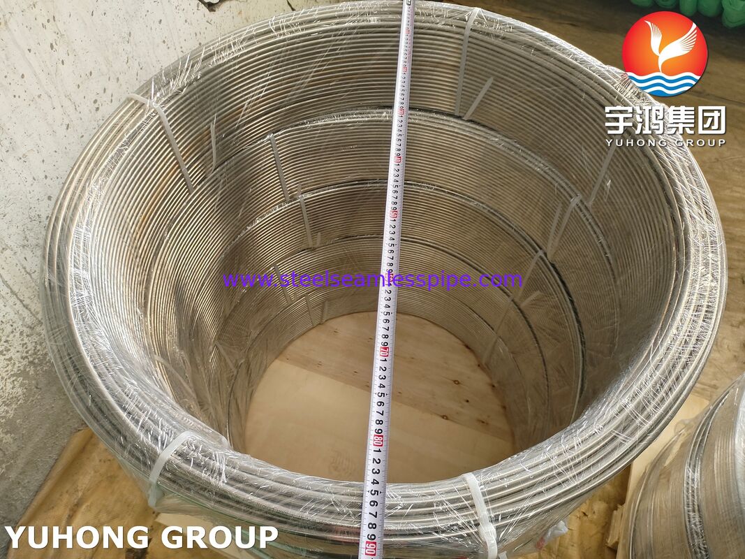 ASTM A269 TP316L Stainless Steel Industrial Fluid Uygulamaları İçin Parlak Kaynatılmış Yuvarlak Tüp