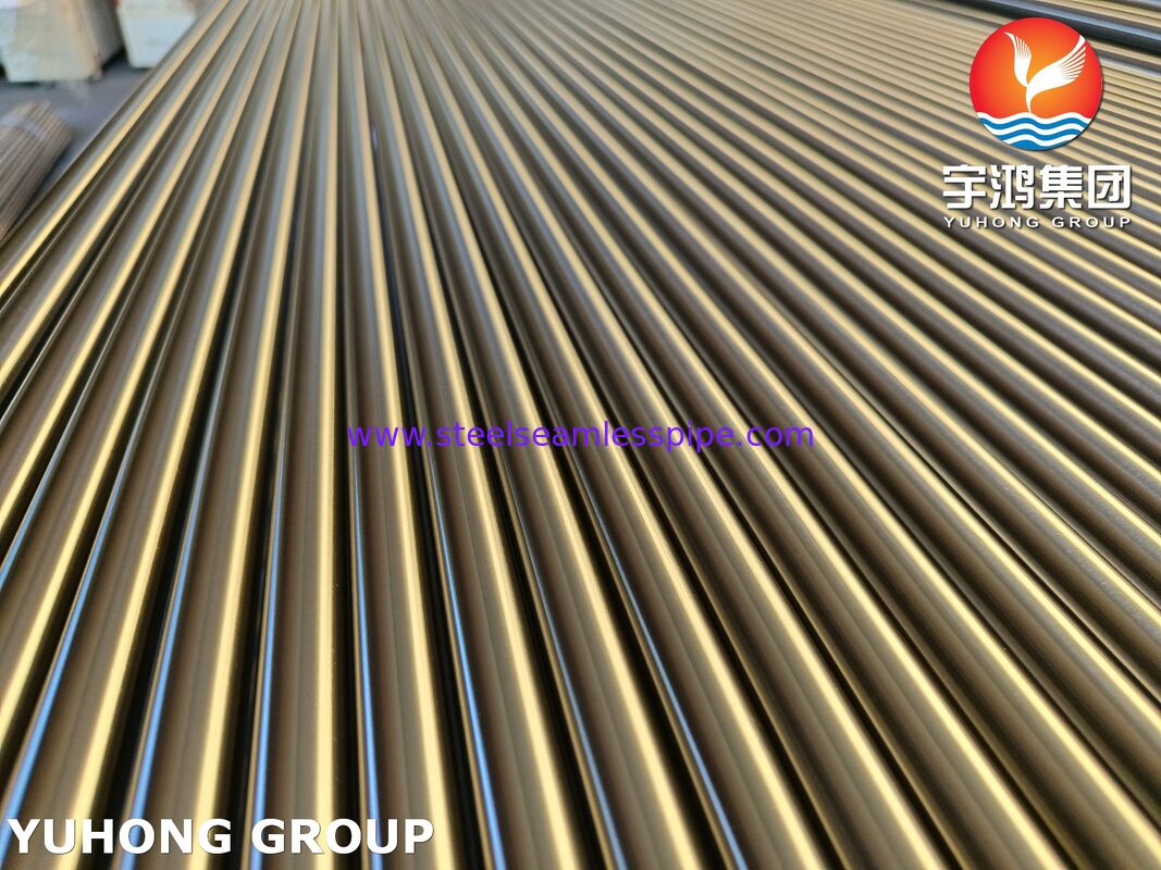 Isı Değiştiriciler İçin Yüksek Korozyon ve Yüksek Sıcaklık Sünme Direnci Gösteren ASTM A213 TP321H Parlak Tavlanmış Paslanmaz Çelik Dikişsiz Boru