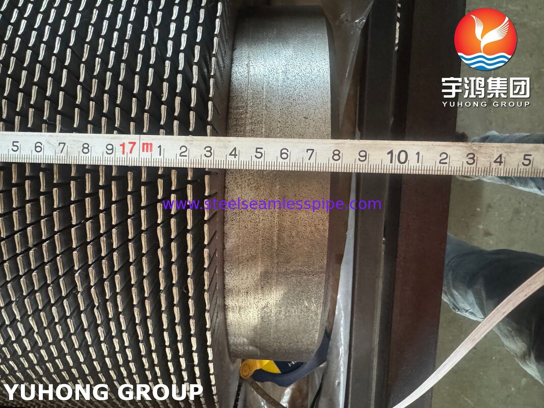 A335 P22 Dişli Kanatlı Borular (CS Kanatlı) HRSG ve Isı Geri Kazanım Sistemleri için