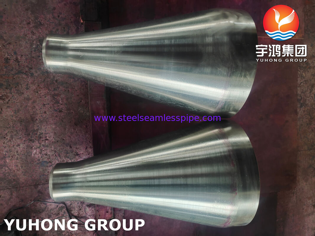 ASTM B564 UNS NO8811 CON REDUCER, Petrokimya ve Kriyojenik Endüstriler için Nickel-Demir-Krom Alaşımlı Kalınlaştırılmış Konsantrik Redüktör