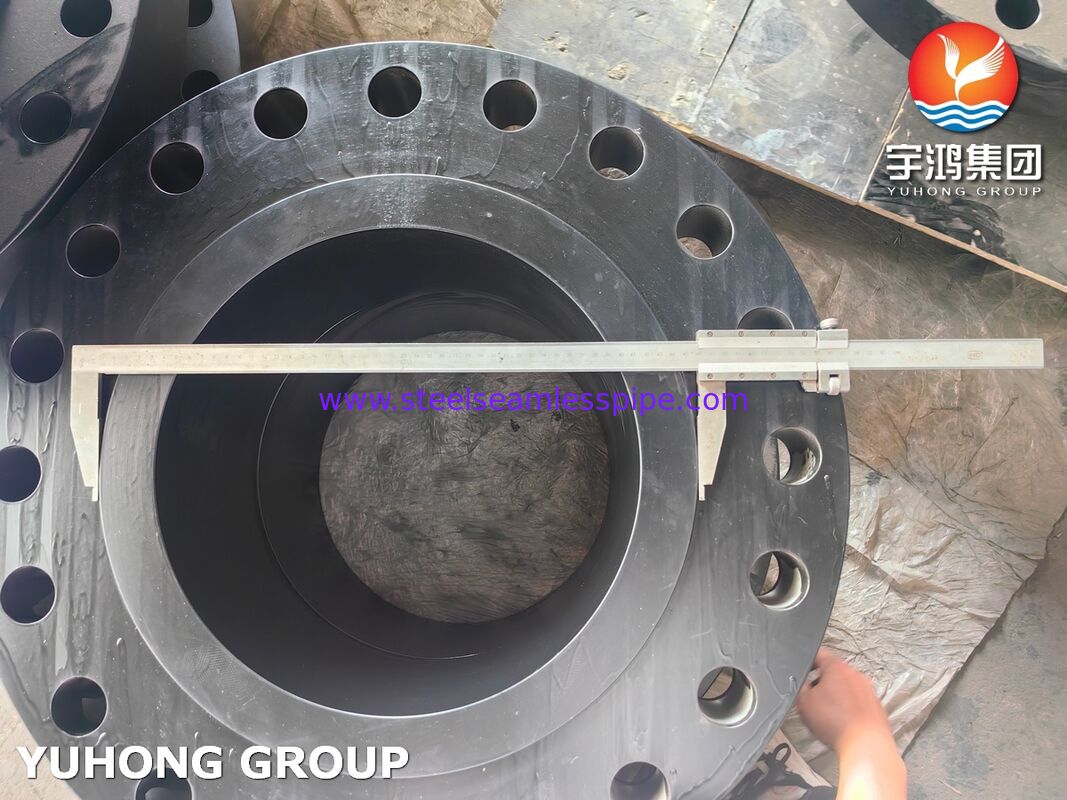 ASTM A694 F56 Yüksek Basınç Hizmetleri için Karbon Çelik Flanslar WNRF / Weld Neck Flange