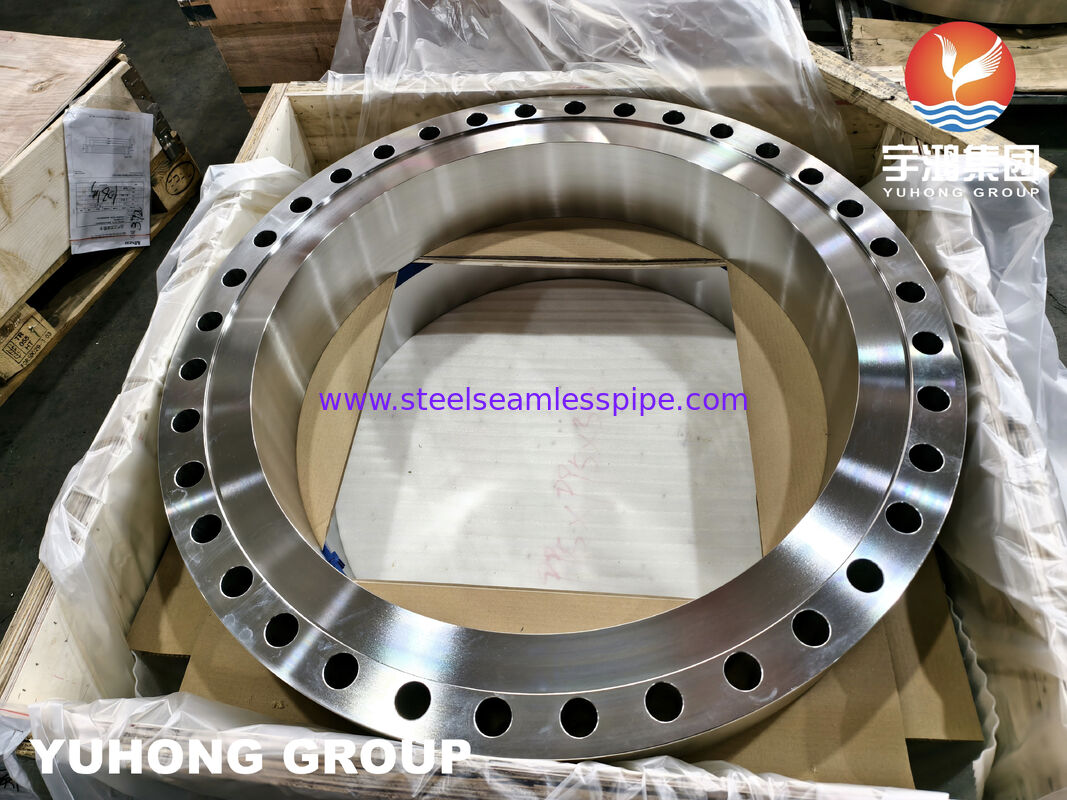 ASTM A182 F316L WNRF Paslanmaz Çelik Dövme Flanş - Aşındırıcı Boru Sistemleri İçin