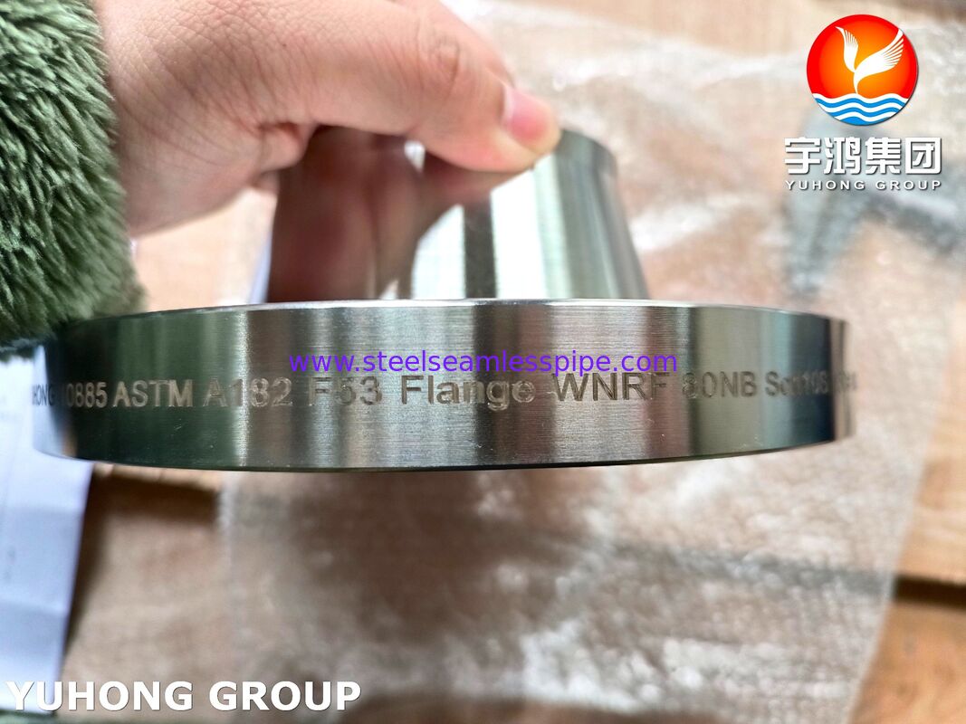 ASTM A182 F53 UNS S32750 SÜPER DUBLEKS ÇELİK DÖVME FLANŞ B16.5