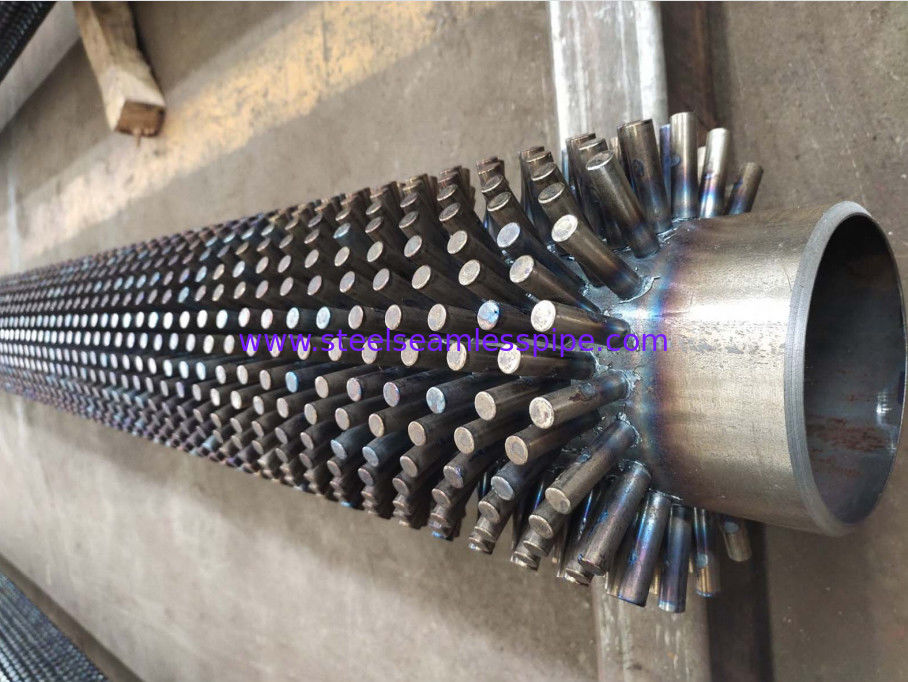 ASTM A335 P5/ P9/ P11/P22 Fined Tube/ Studded Pipe, Karbon Çelik/Alloy Çelik, Fırın