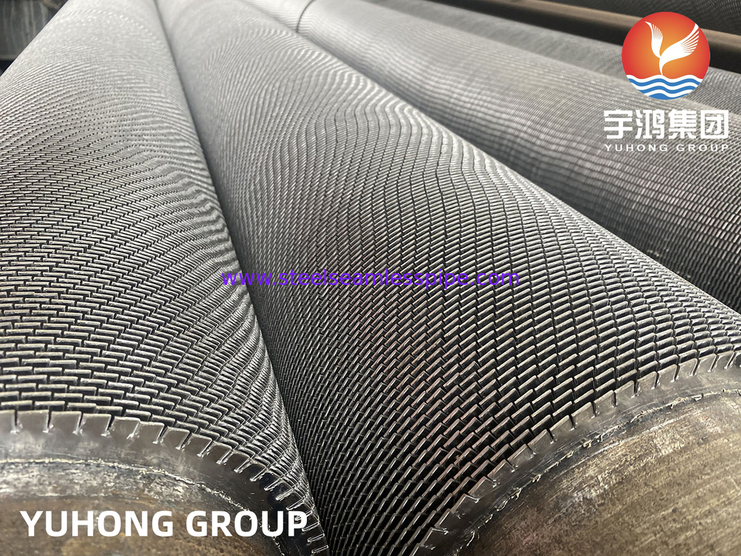 HFW Serrated Fin Tube, ASTM A210 / ASME SA210 GR.A1 Karbon Çelik Fined Tube