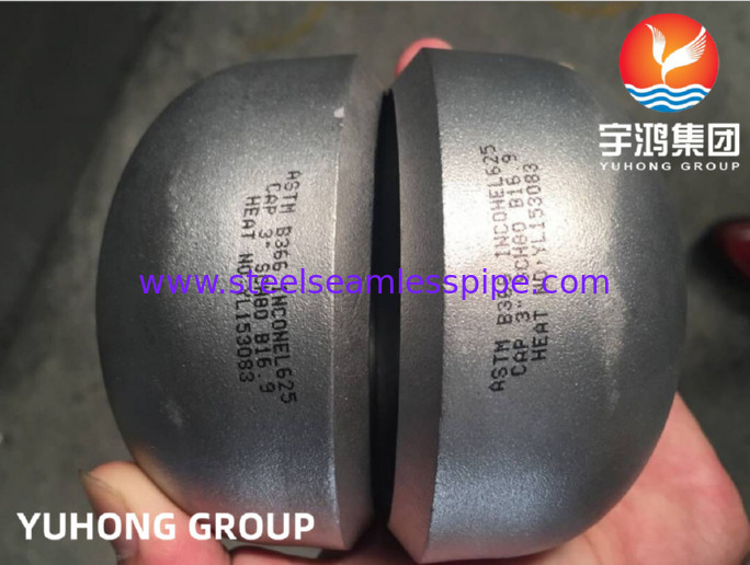 ASTM B366 UNS NO6625/Inconel 625 Kapak DIN 2.4856 Alın Kaynaklı Bağlantı B16.9