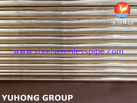 ASTM B111 O61 C44300 KAZAN BAKIR ALAŞIM TÜP OKSİJEN SERBEST KOROZYON DİRENCİ